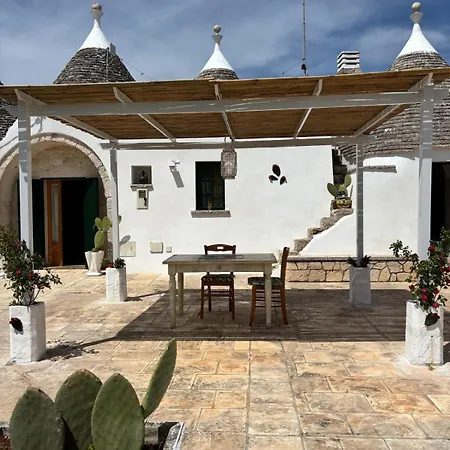 Trulli And Pool - I Cactus Martina Franca