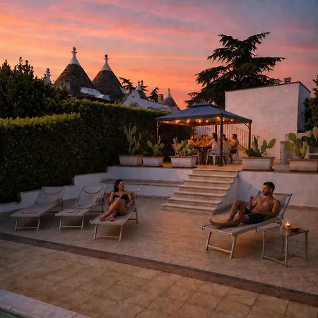 Trulli And Pool - I Cactus