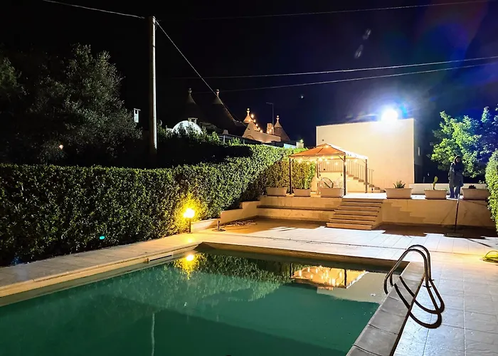 Trulli And Pool - I Cactus