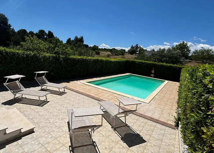 Trulli And Pool - I Cactus